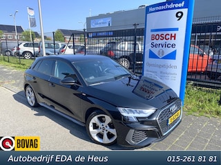 Audi A3 Sportback 35 TFSi (1.5) S-Tronic Edition One S-Line met o.a. navi, LED, Park Assist, lederen bekleding, stoelverwarming, etc.