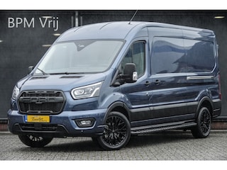Ford Transit L3H2 | 2.0Tdci 165Pk A8 Aut. | 350 | Raptor Edition | 2x Schuifdeur | Nieuw Model | Chrome Blue