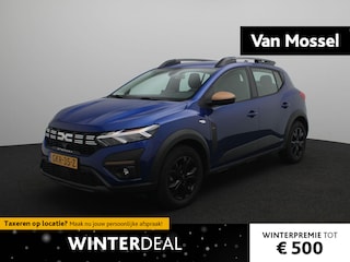 Dacia Sandero Stepway TCe 100 ECO-G Up&Go Dacia Sandero Stepway TCe 100 ECO-G  Up&Go Extreme + | Parkeersensoren met achteruitrijcamera | Climate control | Metaalkleur | LPG G3 |