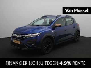 Dacia Sandero Stepway TCe 100 ECO-G Up&Go Dacia Sandero Stepway TCe 100 ECO-G  Up&Go Extreme + | Parkeersensoren met achteruitrijcamera | Climate control | Metaalkleur | LPG G3 |
