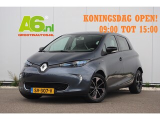 Renault Zoe Q90 Bose Quickcharge 41 kWh INCL ACCU Navigatie Leder Clima Achteruitrijcamera PDC BOSE Audio