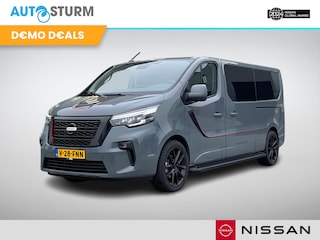 Nissan Primastar 2.0 dCi L2H1 N-Connecta Black Edition Dubbel Cabine 5-Persoons | Trekhaak | Vol-Leder | 19'' Velgen | LED | Navigatie | Camera | 2x Schuifdeur | Rijklaarprijs! (Ex. BTW/BPM)