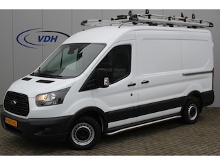 Ford Transit 290 2.0-105pk TDCI L2H2 Ambiente. Compleet ingerichte Ford Transit ! Camera, pdc v+a, airco, ladder achterd., opstaptrede met trekhaak, imperiaal met ladder, omvormer naar 220V, etc etc.