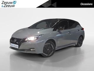 Nissan Leaf e+ N-Connecta 62 kWh 84PK AUTOMAAT | 360-Camera | Parkeersensoren | Dodehoek detectie | Stuur/Voorruitverwarming | Stoelverwarming voor + achter | Navigatie | Apple Carplay/Android auto | Adaptie cruise control | Dealer onderhouden | 8 jaar garantie op accu pakket |