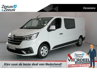 Renault Trafic 2.0 dCi 110 T29 L2H1 DC Work Edition *Navi*Airco*Parkeersensoren*Passagiersbank*Trekhaak*Volledige Betimmering*ETC..