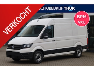 Volkswagen Crafter 30 2.0 TDI L3H3 Trendline 140PK / 103kW, BPM vrij, achteruitrijcamera, navigatie- en multimediapakket, achterdeuren met vergrote openingshoek, cruise control, LED-laadruimteverlichting, middelhoog dak (h3), stoelbekleding stof robuust "marathon", parkeersensoren voor en achter (pdc), trekhaak met vaste kogel (inclusief aanhangwagenstabilisator), volwaardig reservewiel (inclusief boordgereedschap en krik), DAB+ ontvanger, Apple Carplay / Android Auto, climatic airconditioning etc.