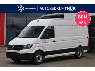 Volkswagen Crafter 30 2.0 TDI L3H3 Trendline 140PK / 103kW, BPM vrij, achteruitrijcamera, navigatie- en multimediapakket, achterdeuren met vergrote openingshoek, cruise control, LED-laadruimteverlichting, middelhoog dak (h3), stoelbekleding stof robuust "marathon", parkeersensoren voor en achter (pdc), trekhaak met vaste kogel (inclusief aanhangwagenstabilisator), volwaardig reservewiel (inclusief boordgereedschap en krik), DAB+ ontvanger, Apple Carplay / Android Auto, climatic airconditioning etc.