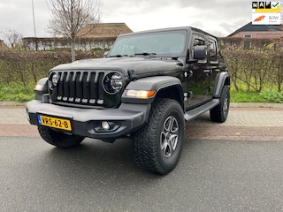 Jeep Wrangler 2.2D Sahara, Automaat, Open Sky, Grijs kenteken