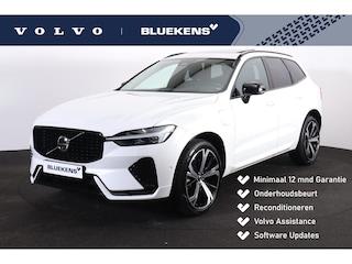 Volvo XC60 T8 Recharge AWD Ultimate Dark - Panorama/schuifdak - IntelliSafe Assist & Surround - 360º Camera - Verwarmde voorstoelen, stuur & achterbank - Parkeersensoren voor & achter - Elektr. bedienb. voorstoelen met geheugen - Draadloze tel. lader - Head up display - Extra getint glas - 21' LMV