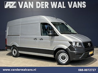 Volkswagen Crafter 2.0 TDI 141pk L3H3 L2H2 Euro6 Airco | Navigatie | Apple Carplay | Cruisecontrol Android Auto, Bijrijdersbank, 3000kg trekvermogen, zilver