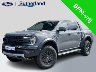 Ford Ranger 3.0 EcoBoost 288pk V6 Automaat Rijklaar! | Conquer Grey Metallic | Raptor Pack   Nieuw Model | SYNC4 | 2.500kg Trekgewicht | Matrix LED Koplampen | Prijs incl. ombouwkosten Grijs Kenteken