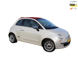 Fiat 500 0.9 TwinAir Lounge cabrio parelmoer lage km