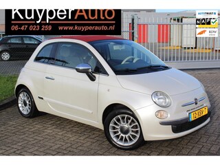 Fiat 500 0.9 TwinAir Lounge cabrio parelmoer lage km