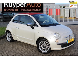 Fiat 500 0.9 TwinAir Lounge cabrio parelmoer lage km