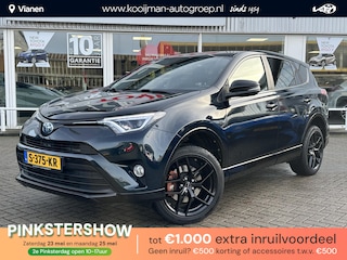 Toyota RAV4 2.5 Hybrid AWD Blue-Edition Speciale uitvoering, veel opties, 1650KG trekgewicht ideale caravantrekker! + gratis trekhaak