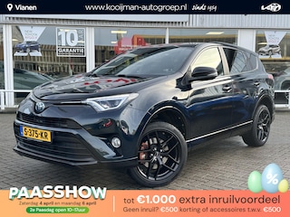 Toyota RAV4 2.5 Hybrid AWD Blue-Edition Speciale uitvoering, veel opties, 1650KG trekgewicht ideale caravantrekker! + gratis trekhaak