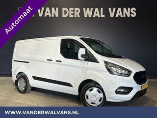 Ford Transit Custom 2.0 TDCI 130pk Automaat L1H1 Euro6 Airco | Apple Carplay | Camera cruisecontrol, parkeersensoren, verwarmde voorruit, trekhaak