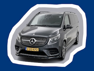 Mercedes-Benz V-klasse 250d 4-MATIC DC Extra Lang Avantgarde AMG Styling Dubbele Cabine Leder Dubbele Schuifdeur