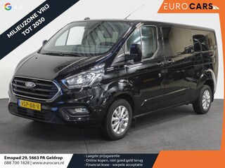 Ford Transit Custom 300 2.0 TDCI L2H1 Limited Dubbele cabine Automaat Navigatie Airco 2 Schuifdeuren Trekhaak Carplay