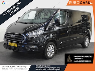 Ford Transit Custom 300 2.0 TDCI L2H1 Limited Dubbele cabine Automaat Navigatie Airco 2 Schuifdeuren Trekhaak Carplay