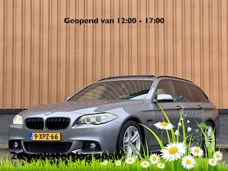 BMW 5-serie Touring 520i Executive | Panoramadak | Parkeersensoren | Elektrische Stoelen + Geheugenfunctie | Cruise Control | Keyless | Stoelverwarming