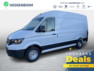 Volkswagen Crafter Bedrijfswagens L3H3 Trendline 103kW 140pk 3T GVW 6 versn.hand VW Bedrijfswagens Crafter Highline 35 2.0 TDI L3H3 140 pk 103 kW pk 6 versn | BPM vrij | Volwaardig reservewiel (inclusief boordgereedschap en krik) | Trekhaak met vaste kogel (inclusief aanhangwagenstabilisator) | Stoelbekleding stof robuust "marathon" |