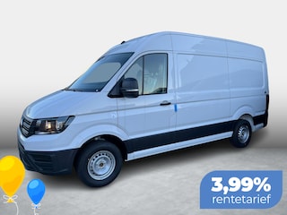 Volkswagen Crafter Bedrijfswagens L3H3 Trendline 103kW 140pk 3T GVW 6 versn.hand VW Bedrijfswagens Crafter Highline 35 2.0 TDI L3H3 140 pk 103 kW pk 6 versn | BPM vrij | Volwaardig reservewiel (inclusief boordgereedschap en krik) | Trekhaak met vaste kogel (inclusief aanhangwagenstabilisator) | Stoelbekleding stof robuust "marathon" |