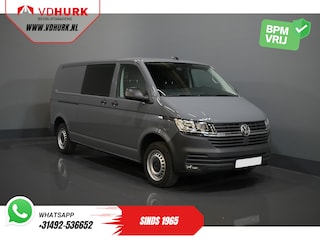 Volkswagen Transporter T6.1 2.0 TDI 150 Pk DSG Aut. L2 BPM VRIJ! DC Dubbel Cabine 4Motion/ Carplay/ Camera/ PDC/ Cruise/ Airco/ 4x4