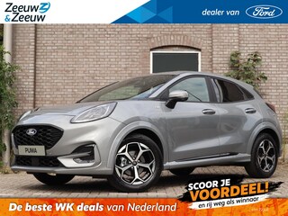Ford Puma 1.0 EcoBoost Hybrid ST-Line | Driver assistancepack | Winterpack | Comfortpack | Parkeersensoren | 17" Lichtmetaal | Camera | Adaptive cruisecontrol | Draadloze Apple Carplay&Android Auto |
