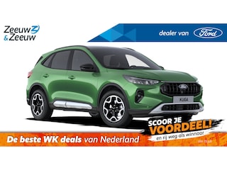 Ford Kuga 2.5 PHEV Active X | V.A. Prijs | 18" Lichtmetaal | Draadloze Apple Carplay&Android Auto | El. voorstoelen met geheugenfunctie | Adaptive cruisecontrol | Dodehoekdetectie | 360° Camera | Nieuw te bestellen! |