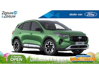 Ford Kuga 2.5 PHEV Active X | V.A. Prijs | 18" Lichtmetaal | Draadloze Apple Carplay&Android Auto | El. voorstoelen met geheugenfunctie | Adaptive cruisecontrol | Dodehoekdetectie | 360° Camera | Nieuw te bestellen! |