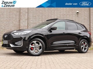 Ford Kuga 2.5 PHEV ST-Line X | Winterpack | El. Trekhaak | Adaptive Cruisecontrol | Panoramadak | 18" Lichtmetaal | Dodehoek Detectie | 360°Camra | Led verlichting | Halfleer | Draadloze Apple Carplay&Android Auto|