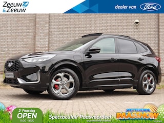 Ford Kuga 2.5 PHEV ST-Line X | Winterpack | El. Trekhaak | Adaptive Cruisecontrol | Panoramadak | 18" Lichtmetaal | Dodehoek Detectie | 360°Camra | Led verlichting | Halfleer | Draadloze Apple Carplay&Android Auto|