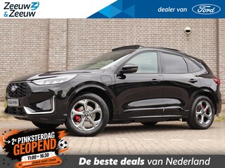 Ford Kuga 2.5 PHEV ST-Line X | Winterpack | El. Trekhaak | Adaptive Cruisecontrol | Panoramadak | 18" Lichtmetaal | Dodehoek Detectie | 360°Camra | Led verlichting | Halfleer | Draadloze Apple Carplay&Android Auto|