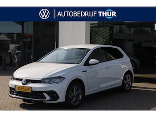 Volkswagen Polo 1.0 TSI R-Line 95PK / 70kW Verwarmbare voorstoelen, Keyless Entry & Start, volledig digitaal instrumentenpaneel, Apple Carplay & Android Auto, adaptive cruise control met Stop & Go en stuurhulp, Climatronic airconditioning, extra getint glas achter, buitenspiegels elektrisch verstel-, inklap- en verwambaar, 16'' LMV