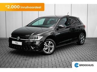 Volkswagen Polo 1.0 TSI 95 5MT R-Line Business+ | 'App-Connect' draadloze smartphone integratie | Achterlichten LED, luxe uitgevoerd incl. dynamische knipperlichten | Afstandscontrolesysteem (Front Assist)