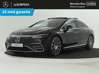 Mercedes-Benz EQS 450+ AMG Line 108 kWh | Hyperscreen | Burmester Surround Sound | Panorama Schuif-kanteldak | Digital Light | Memory Seats | Achterasbesturing tot 10° | Head-Up Display | Rij-assistentiepakket Plus | Nw prijs € 148.141,= |