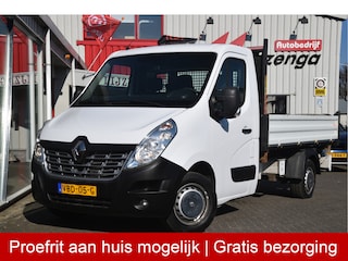 Renault Master T35 2.3 dCi L2H2 Stop & Start 1e eig | Kipper | Openlaadbak | Navi | Bluetooth | Cruise | Clima | Trekhaak