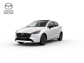 Mazda 2 e-Skyactiv G 90 6MT Homura Aka Driver Assistance Pack | 360° View Monitor | 8-inch LCD touchscreen kleurenscherm | Achteruitrijcamera