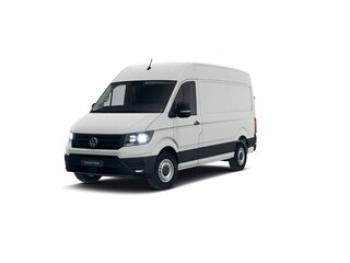 Volkswagen Crafter Bedrijfswagens Highline L3H3 35 TDI 177pk 130kW pk 8 versn. auto | PBM vrij | Bijrijdersbank inclusief opbergvak | Led-laadruimteverlichting |  Middelhoog dak (h3) |