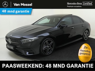 Mercedes-Benz A-klasse 180 Star Edition AMG Line Mercedes-Benz A-klasse 180 AMG Line | stoelverwarming | achteruitrijcamera | memory stoelen | panoramadak | Night-pakket