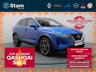 Nissan Qashqai 158pk MHEV Xtronic Tekna Adapt. cruise | 360° Camera | Navi | Panoramadak