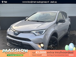 Toyota RAV4 2.5 Hybrid AWD Black edition 18" LMV, Privacy glass, Smart Key, Adaptieve cruise control, Elek. Achterklep, Achteruitrijcamera, Parkeersensoren voor + Achter
