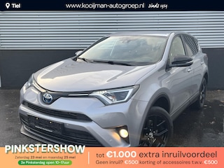 Toyota RAV4 2.5 Hybrid AWD Black edition 18" LMV, Privacy glass, Smart Key, Adaptieve cruise control, Elek. Achterklep, Achteruitrijcamera, Parkeersensoren voor + Achter