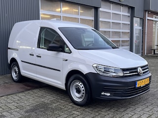 Volkswagen Caddy 1.4 TGI L1H1 EcoFuel Aardgas/Benzine Airco Cruise controle Trekhaak 1300kg Kastinrichting Telefoonverbinding 2-Persoons Navigatiesysteem Parkeersensoren achter