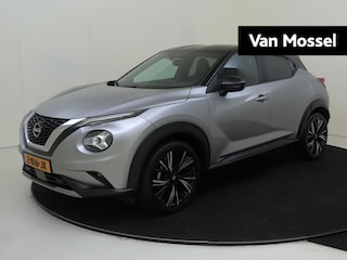 Nissan Juke 1.0 DIG-T N-Design 114PK | Navigatie | Carplay | Climate Control | Parkeersensoren V+A | Achteruitrijcamera | Lichtmetalen velgen 19"