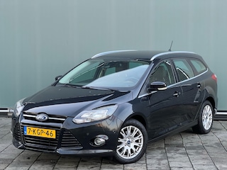 Ford Focus Wagon BWJ 2013 | 1.6 TDCI 105PK Lease Titanium | CLIMA | NAVI | TREKHAAK | LEER | PARKPILOT |