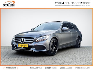 Mercedes-Benz C-klasse Estate 180 Premium Plus | Panoramadak | Leder | LED Koplampen | Stoelverwarming | Navigatie | Camera | Dodehoek | Rijklaarprijs!
