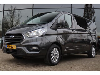 Ford Transit Custom 2.0 TDCI 130 PK AUT. L2H1 DUBBEL CABINE LIMITED | 2 SCHUIFDEUREN | TREKHAAK | CAMERA | STOELVERW. |