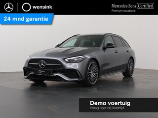 Mercedes-Benz C-klasse 180 Estate 180 Star Edition AMG Line | Panoramadak | 19'' multispaaks velgen | Nightpakket | Memorypakket | Apple Car Play | Guard 360